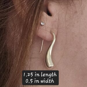 Elegant Sterling Silver Drop Earrings